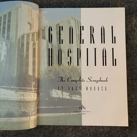 GENERAL HOSPITAL 1995 The Complete Scrapbook by Gary Warner Longmeadow Press - Picture 4 of 16